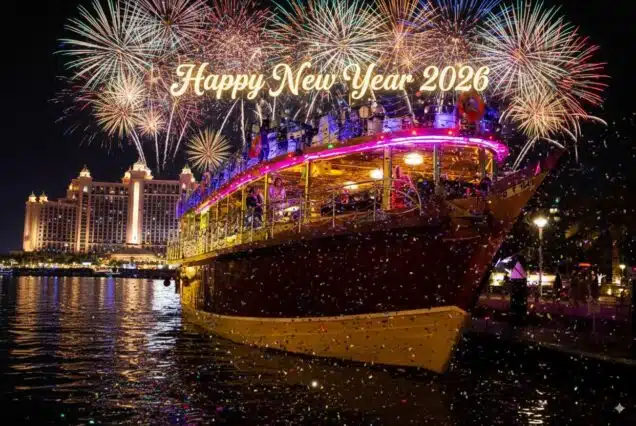 Traditional NYE Dhow